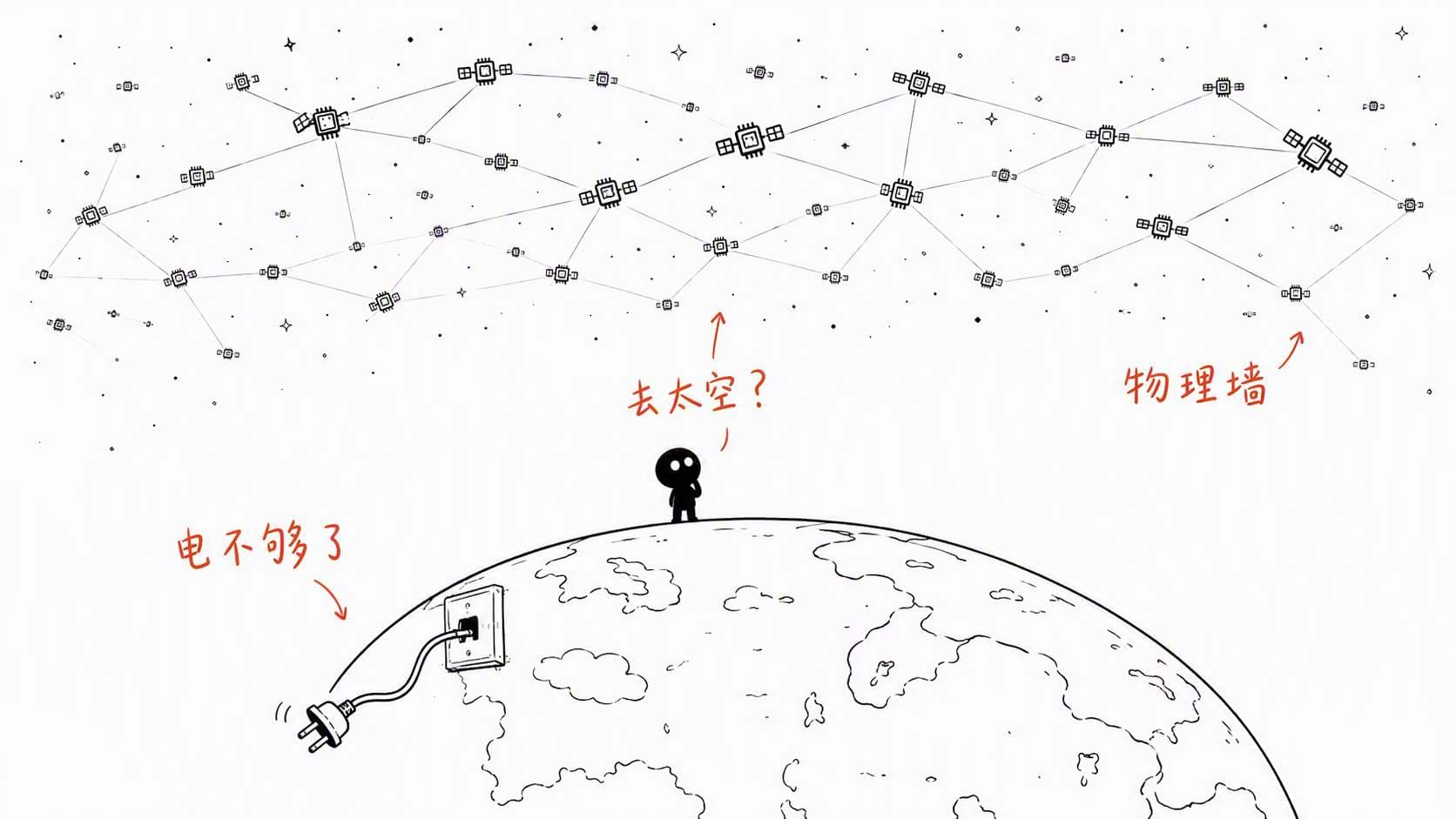 地球上的电不够用了,SpaceX说我们去太空